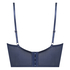 Soutien-gorge rembourr&eacute; &agrave; armatures longline Kimberley, Bleu