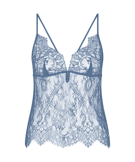 Cami Lace Delphine, Blauw
