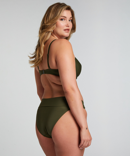 Slip de Bikini Rio Luxe, Vert