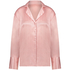 Jacket lange mouwen Satijn, Roze