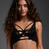 Soutien-gorge corbeille &agrave; armatures pr&eacute;form&eacute; Monroe, Noir