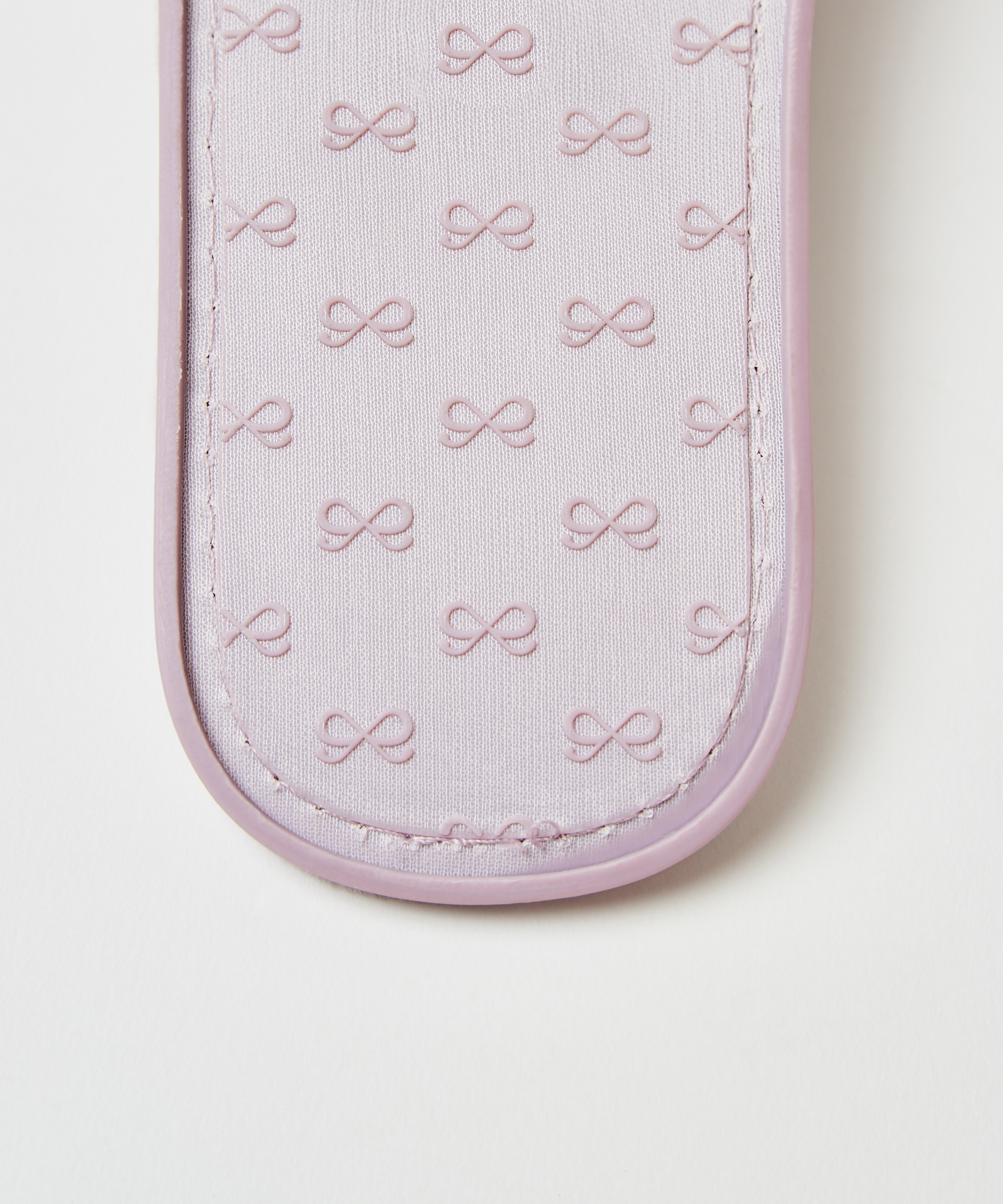 Velours Knot Slipper, Paars, main