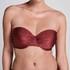 Bandeau bikinitop Dune, Rood