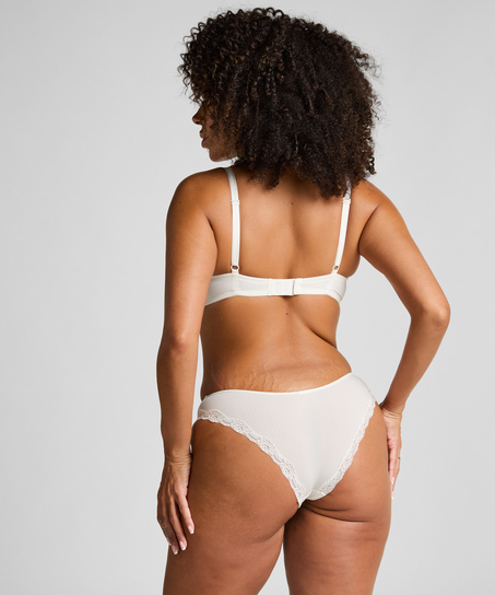Soutien-gorge &agrave; armatures rembourr&eacute; Lola, Blanc