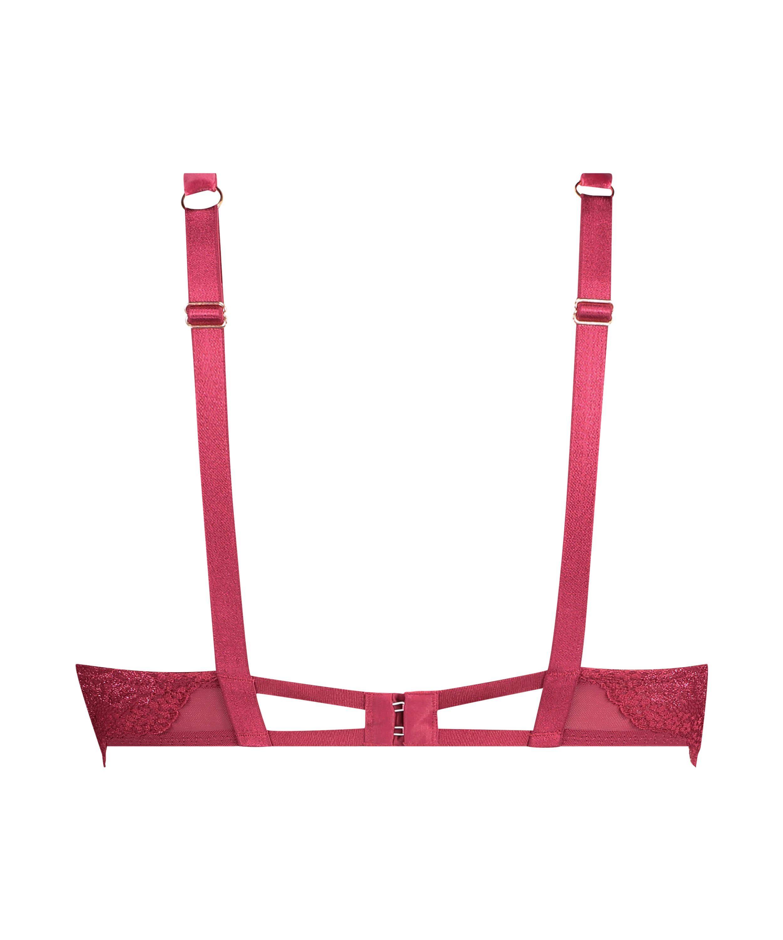 Soutien-gorge &agrave; armatures non rembourr&eacute; Raine Rebecca Mir, Rouge, main