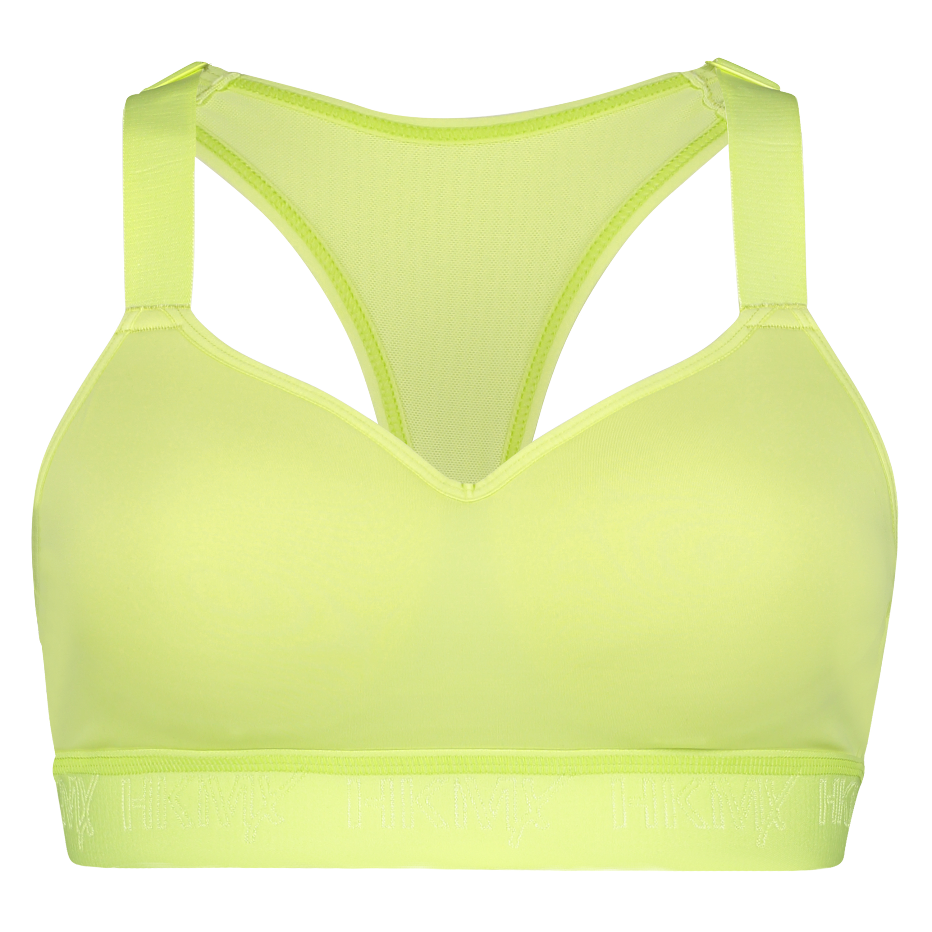 HKMX Soutien-gorge de sport The All Star Maintien niveau 2, Jaune, main