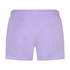 Shorts Velours Pocket, Paars