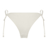 Cheeky Tanga Bikinibroekje Maui Crochet, Wit