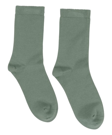 Chaussettes courtes en modal, Vert