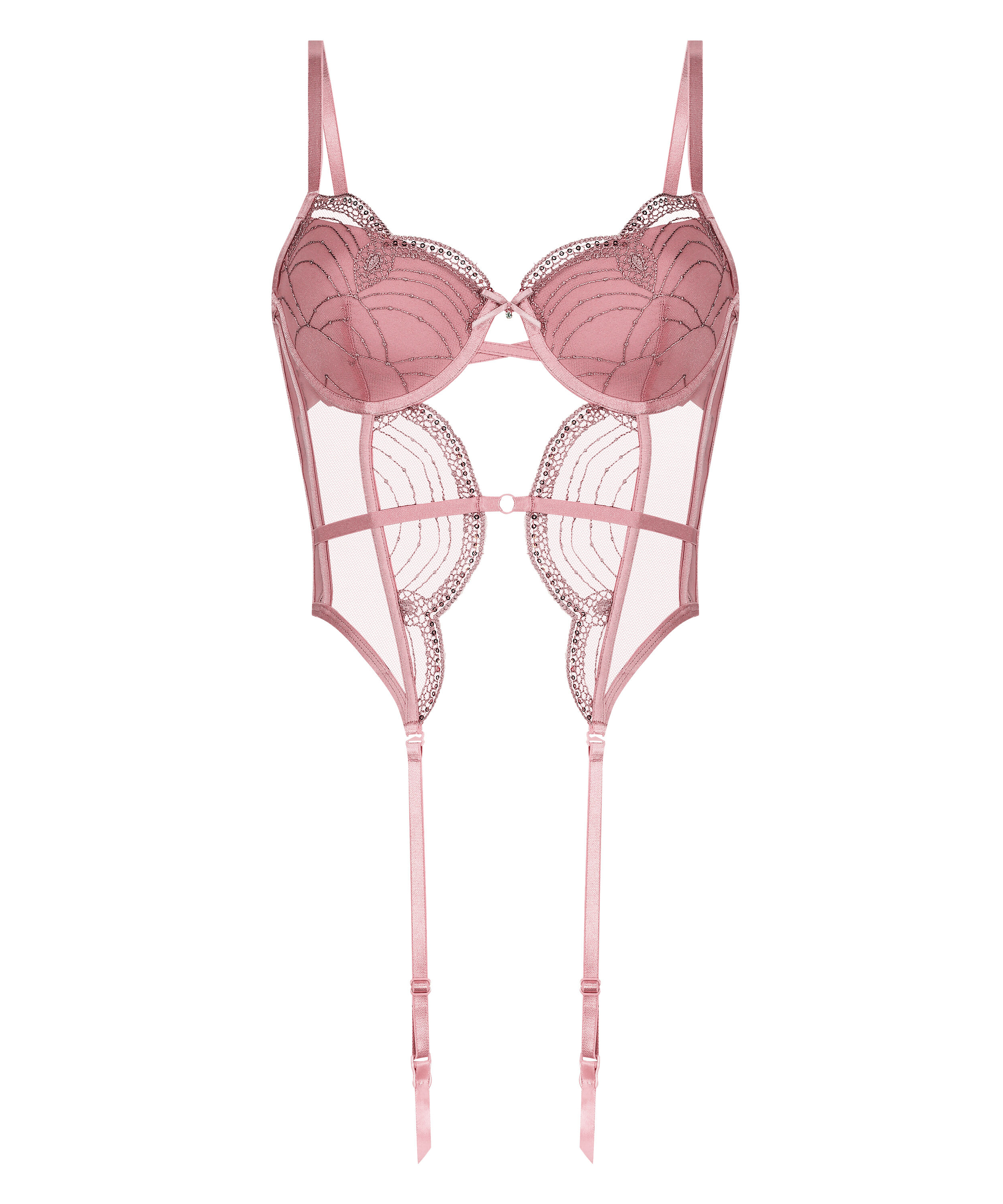 Bustier Ruby, Rose