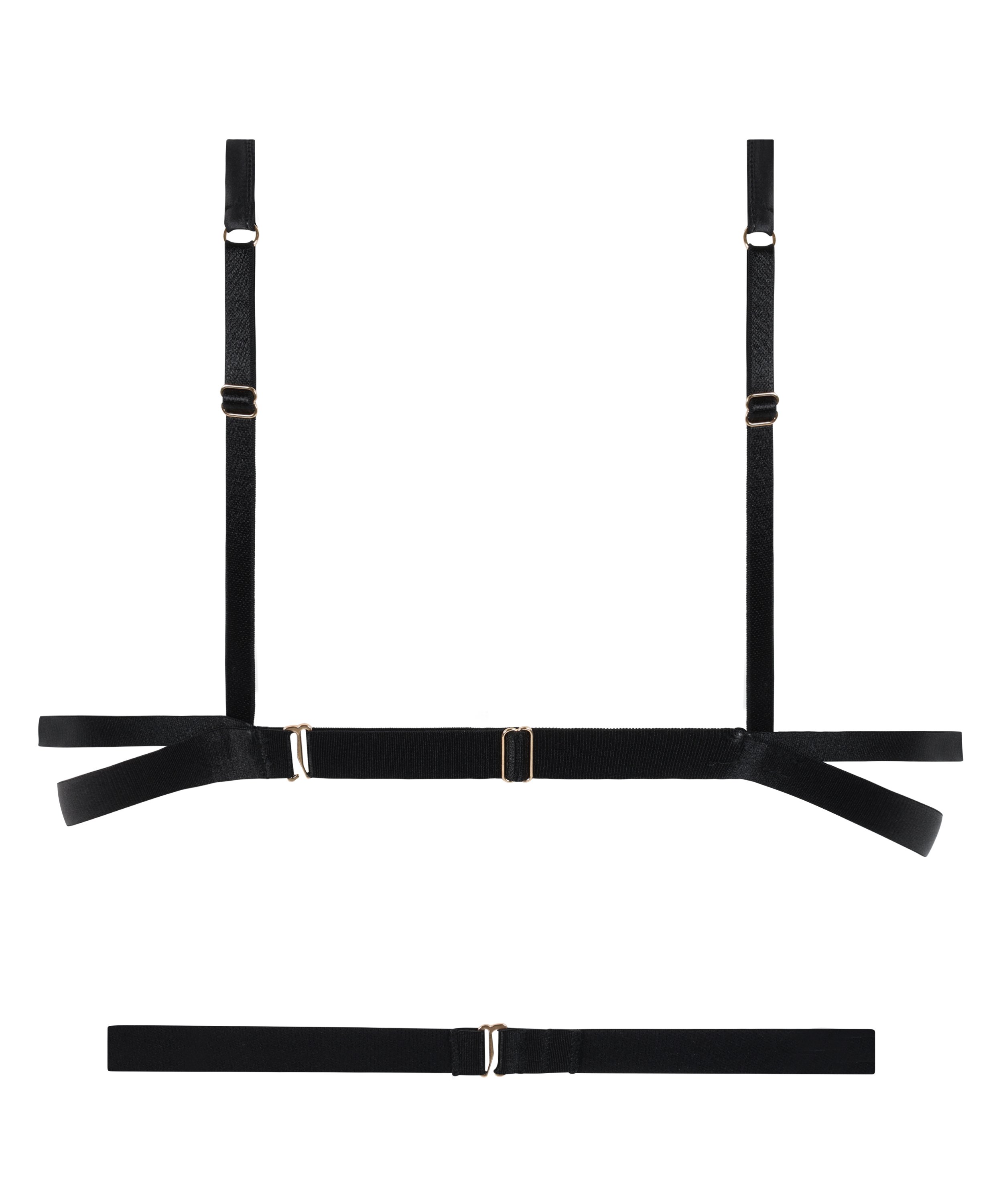 Brassière Nisha, Noir, main