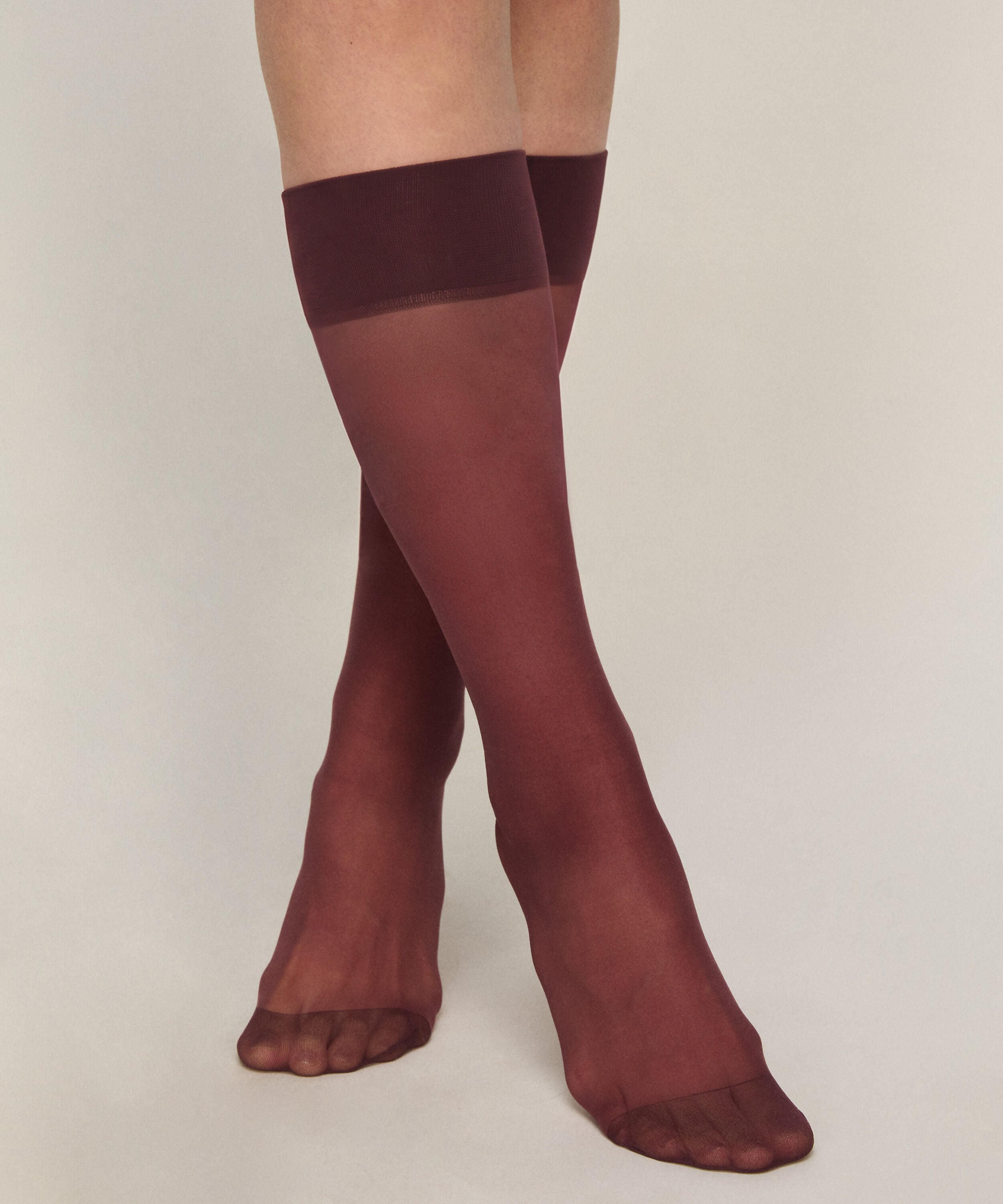 Sheer Sokken Back Seam