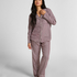 Pyjamatop Flanel Essentials, Paars