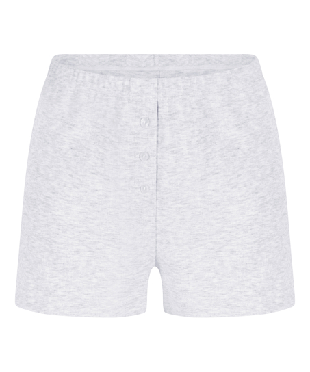Short Pointelle, Gris