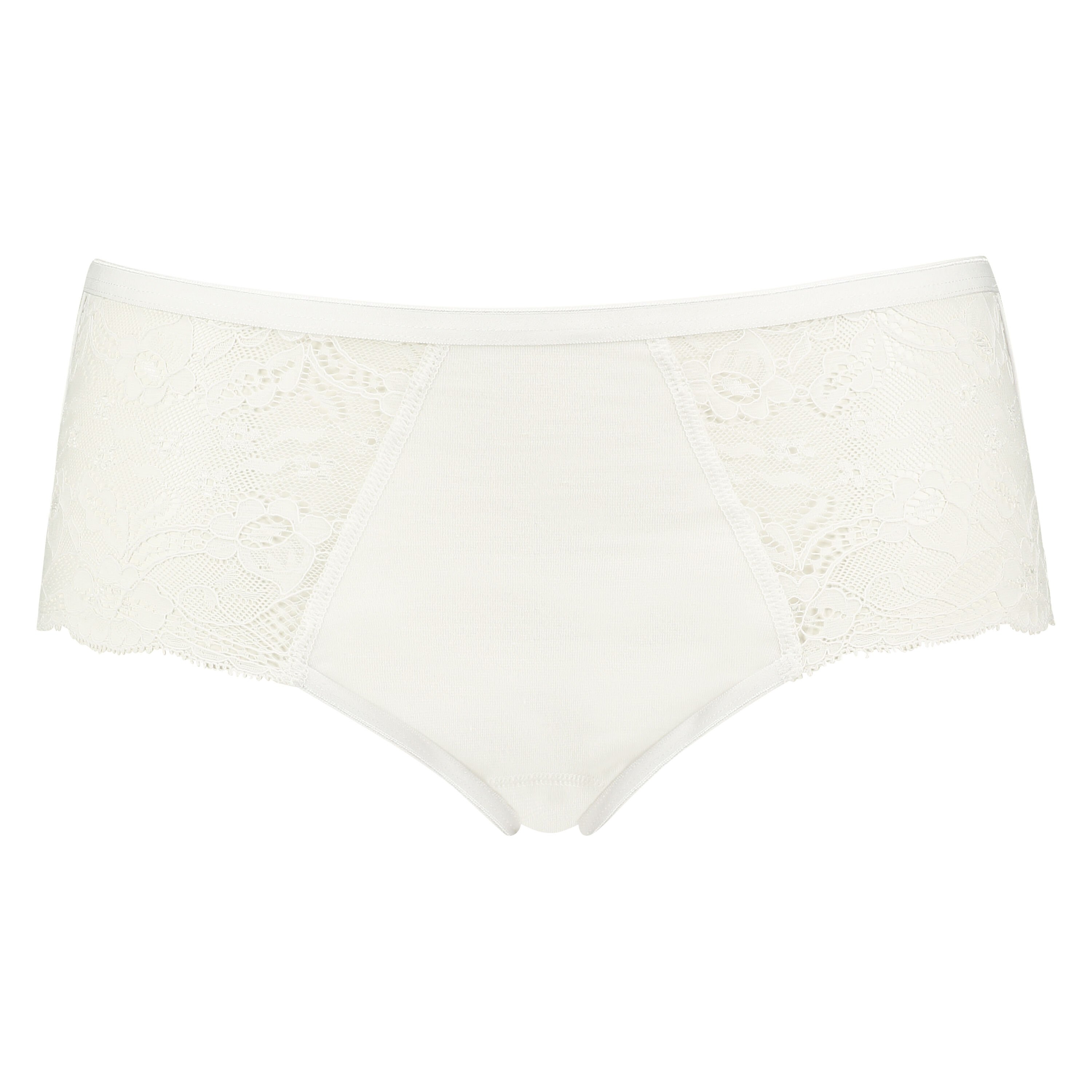 Superslip Lace Midi, Blanc