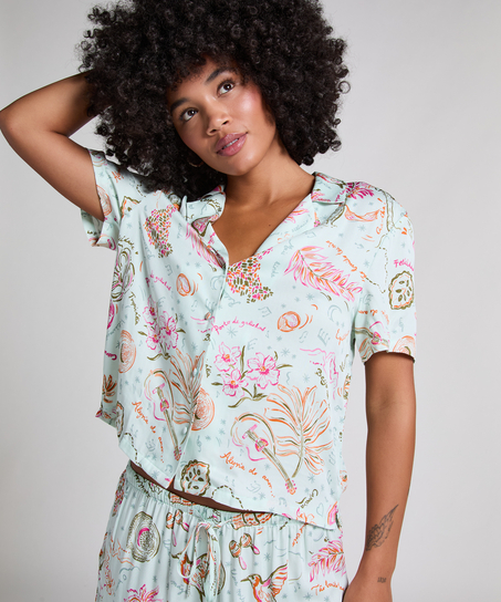 Veste en satin, Vert