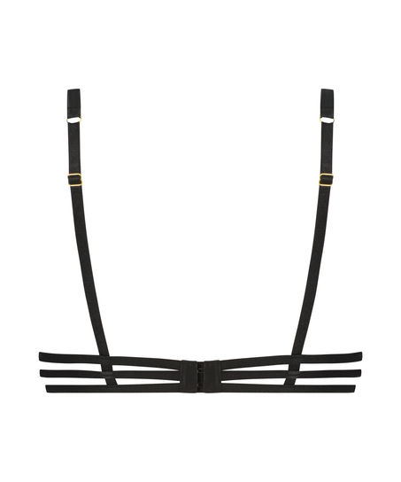 Niet-voorgevormde beugel bh Alex Pride, Zwart