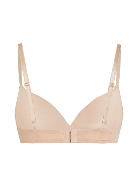 Soutien-gorge &agrave; armatures pr&eacute;form&eacute; Plunge, Beige