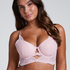 Voorgevormde longline beugel bh Juliette, Roze