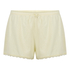 Pointelle Short, Geel