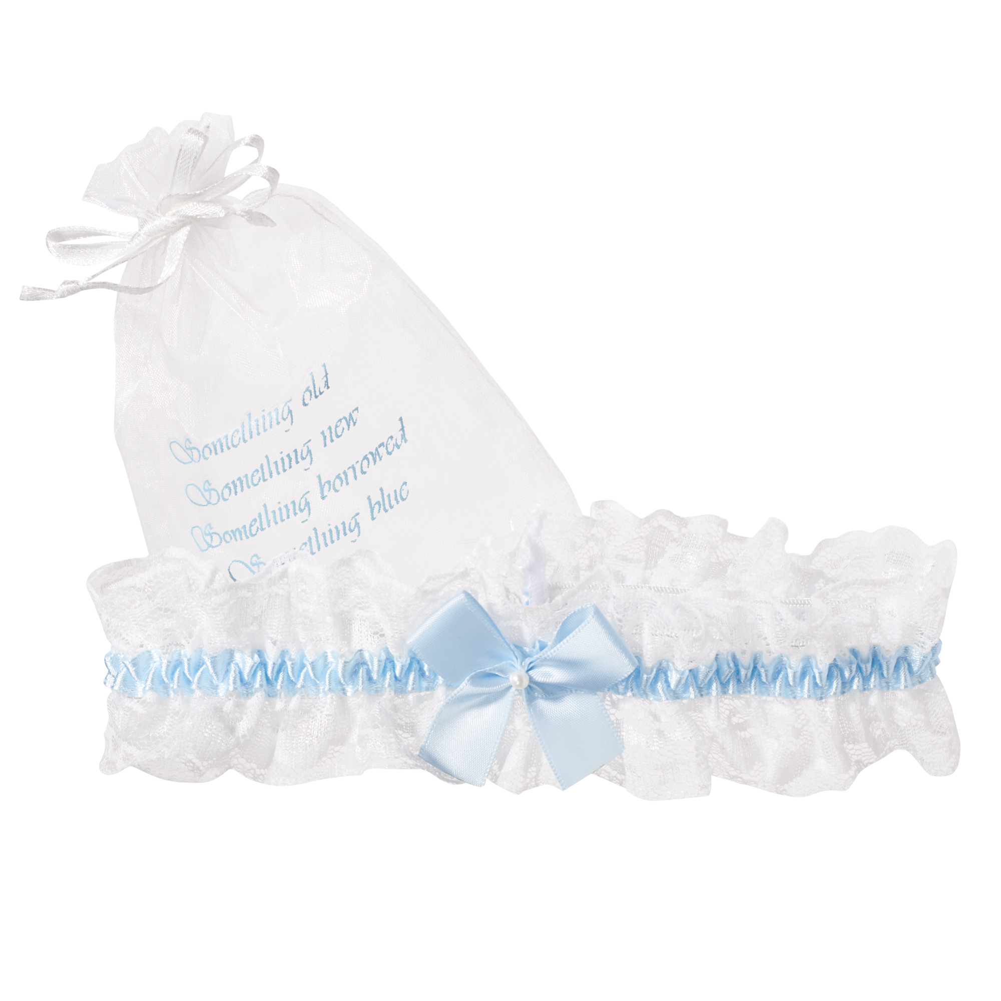 Jarretière Sexy, Blanc, main