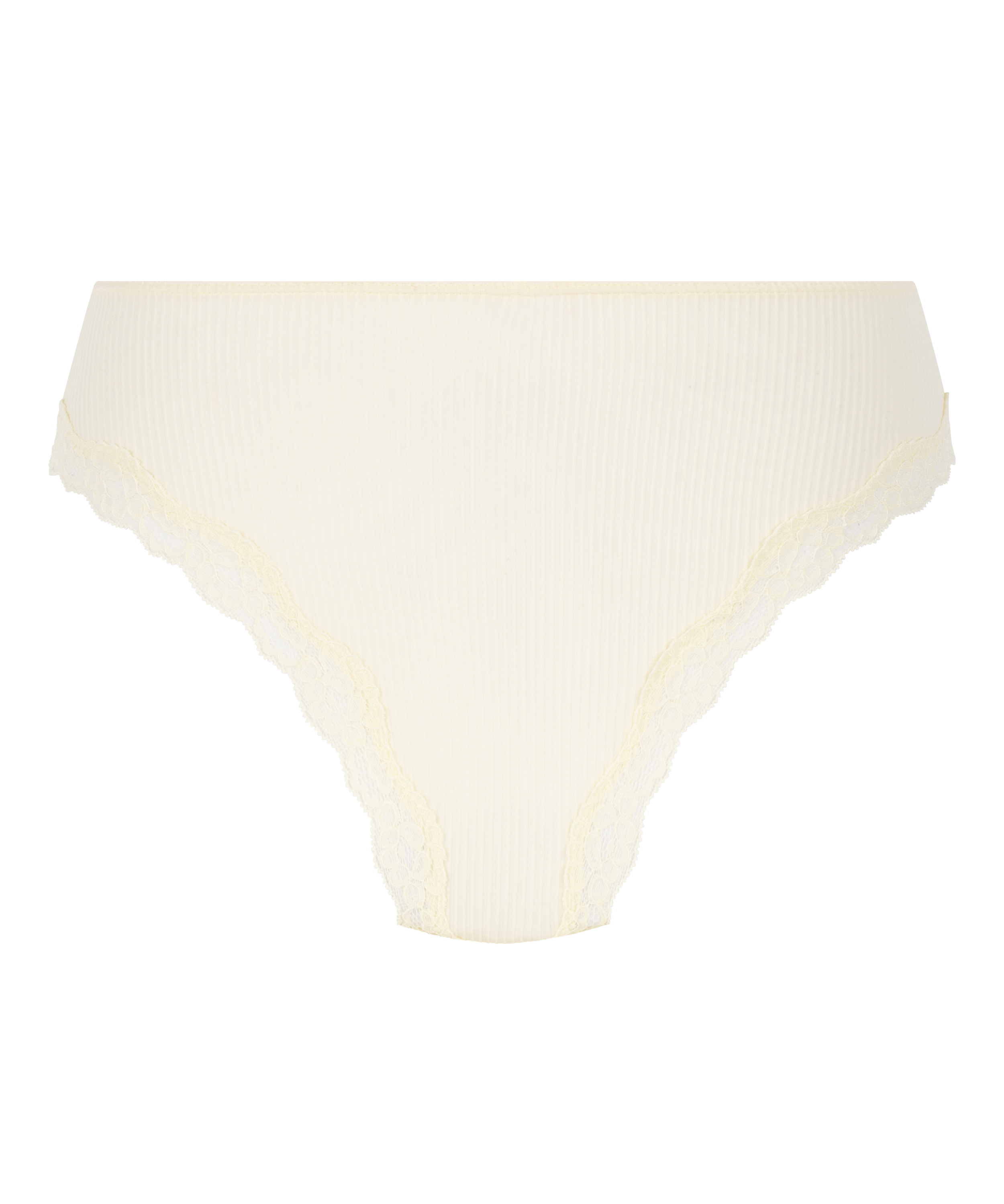 Slip br&eacute;silien Lola, Jaune, main