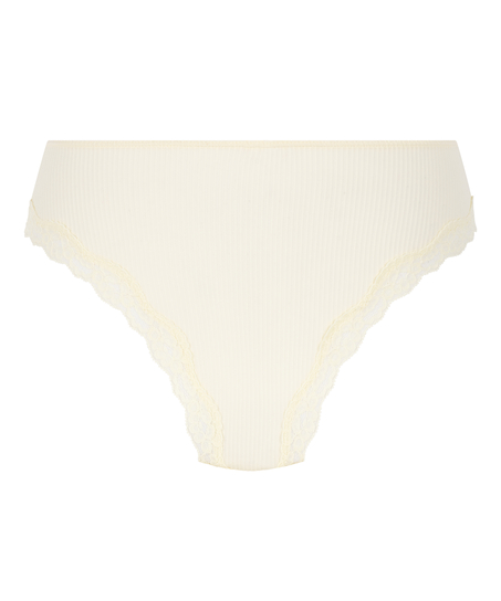 Slip br&eacute;silien Lola, Jaune