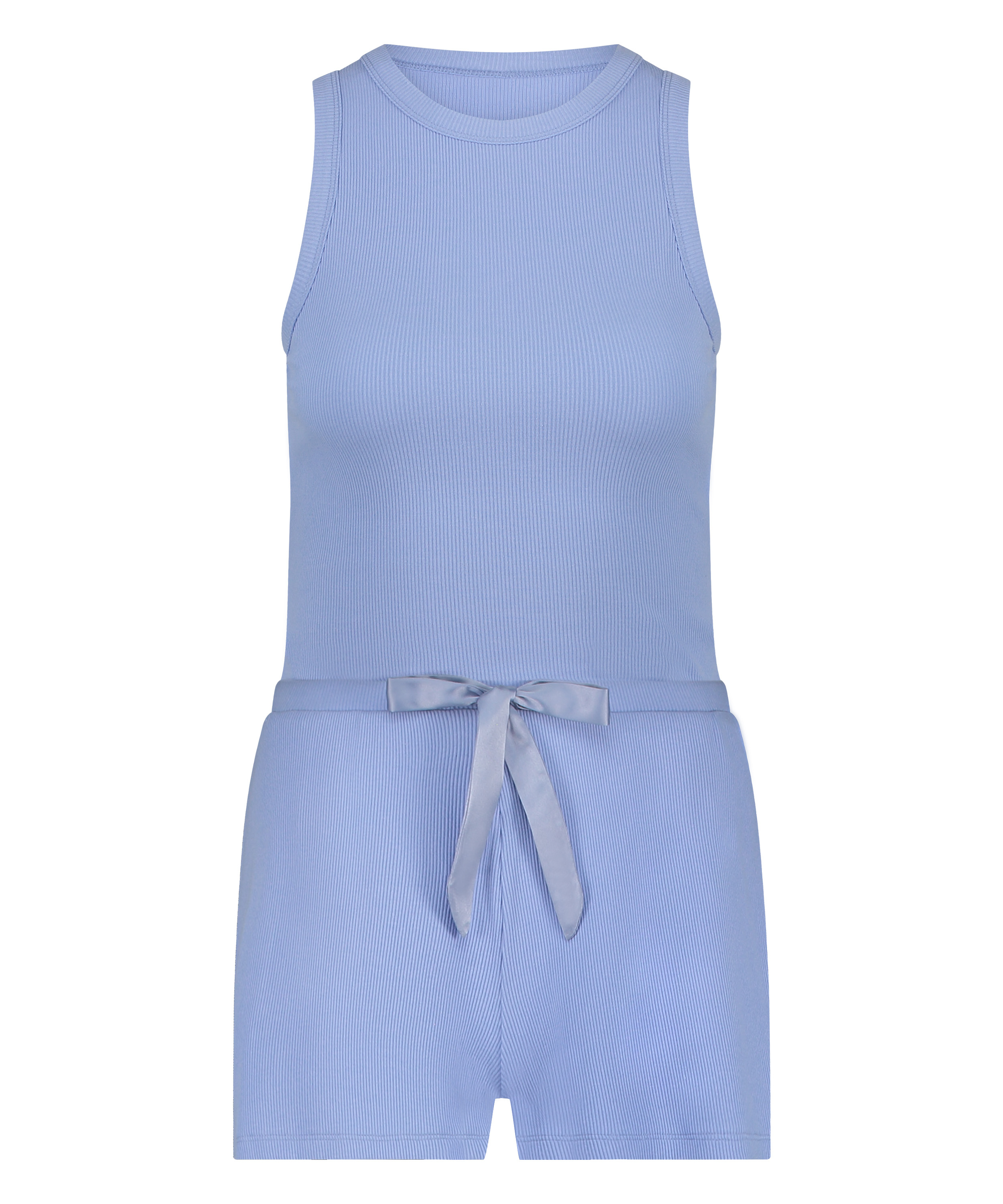 Korte pyjama set, Blauw, main