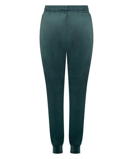 Joggingbroek Velours, Groen