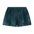 Shorts Leopard, Blauw