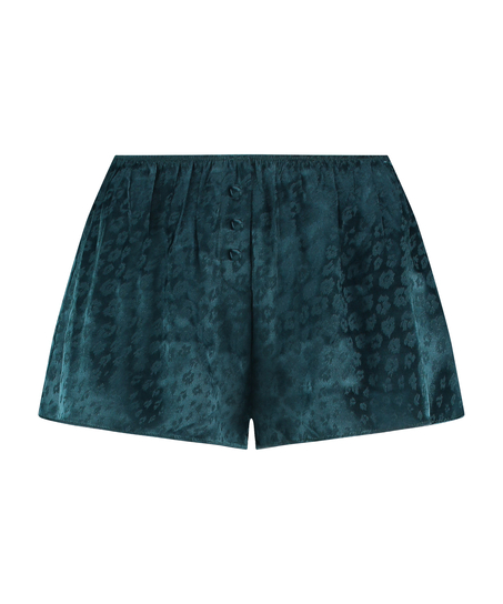 Shorts Leopard, Blauw