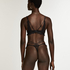 Soutien-gorge à armatures préformé Fleur Nyakim, Noir
