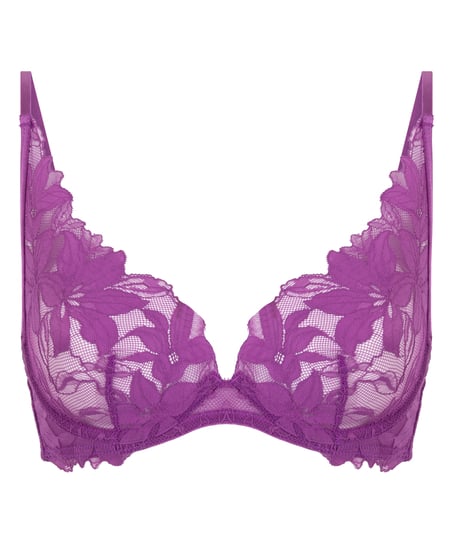 Niet-voorgevormde beugel bh Ingrid, Paars