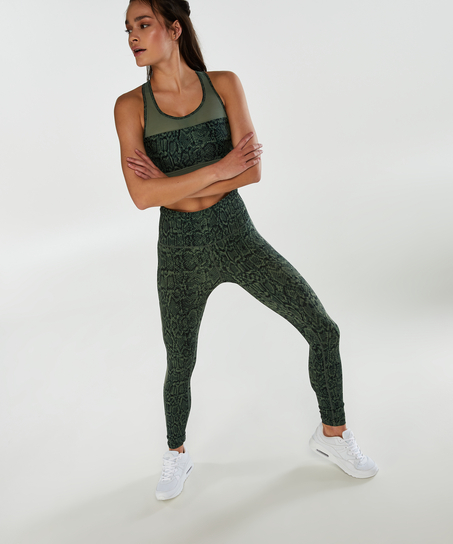 Le soutien-gorge de sport Classic HKMX Niveau 1, Vert