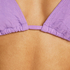 Haut de bikini Triangle Libby, Pourpre