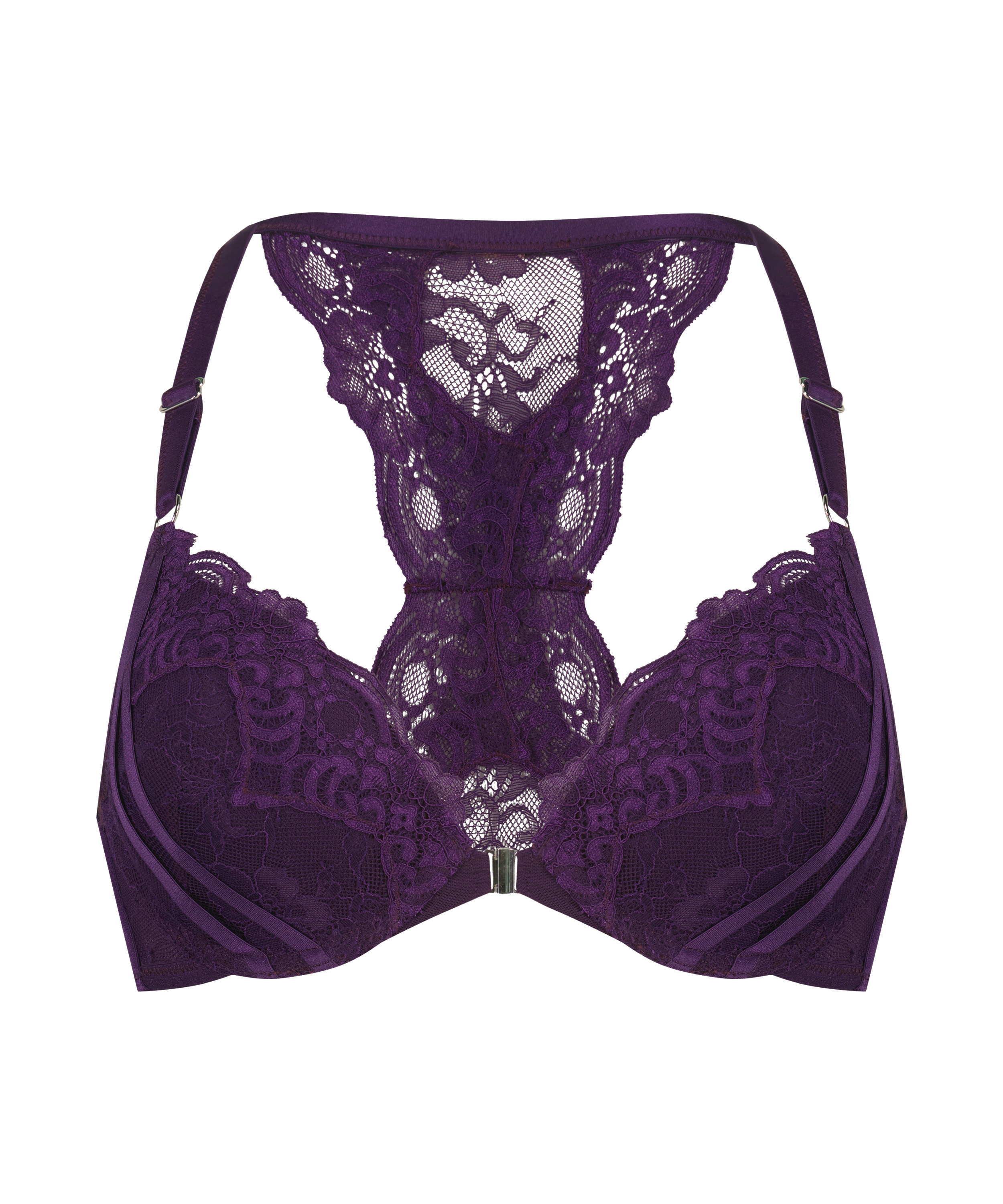 Soutien-gorge à armatures push-up Sienna, Pourpre, main