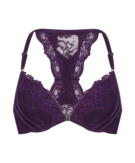 Soutien-gorge à armatures push-up Sienna, Pourpre