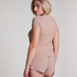 Pyjamatop Rib Essential, Beige