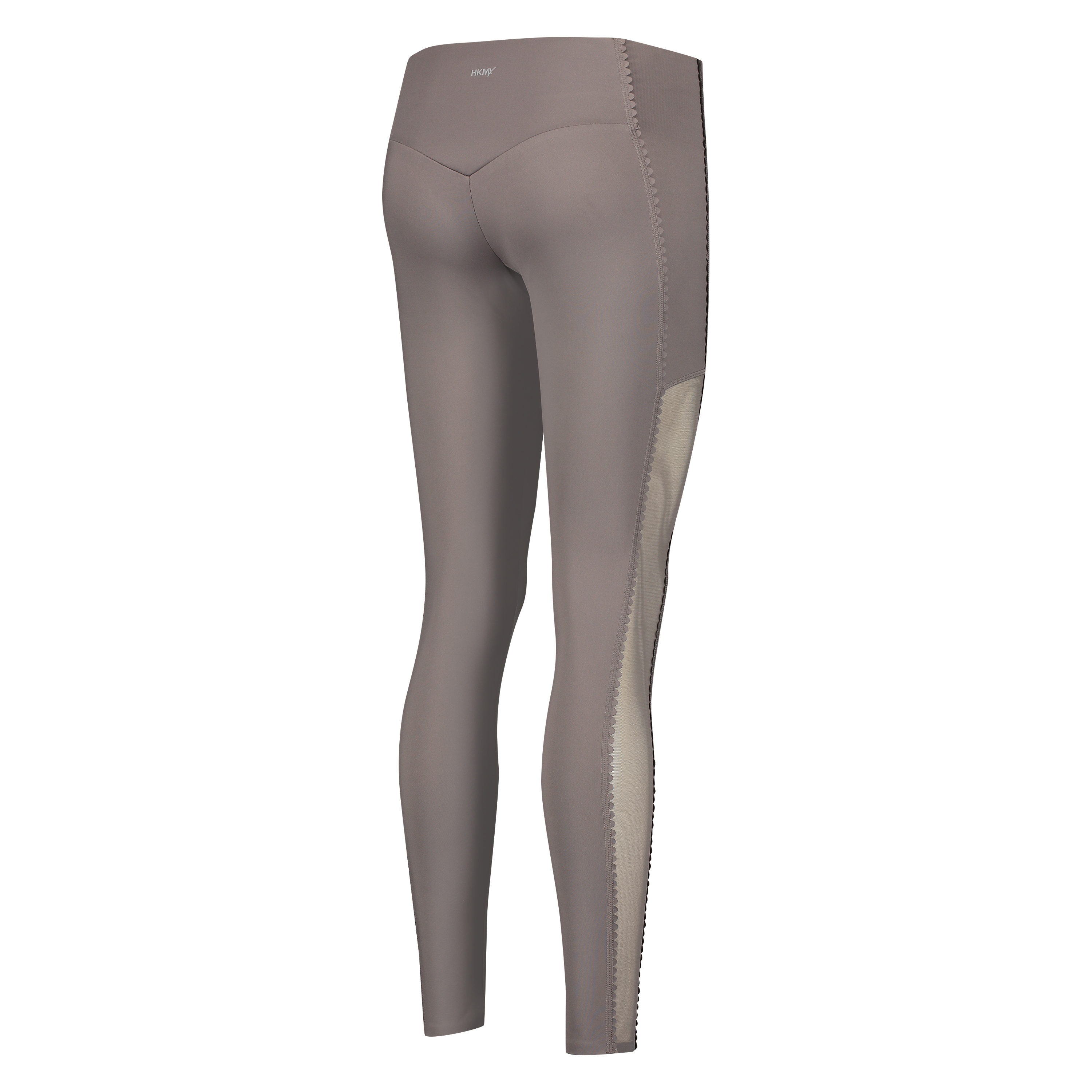 HKMX High waisted sport legging Scallop, Grijs, main
