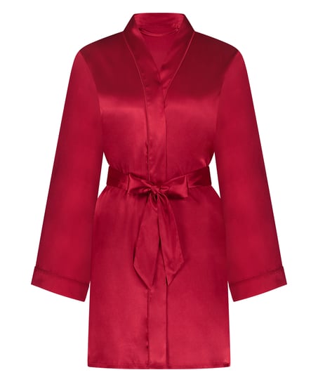 Kimono Satin, Rouge