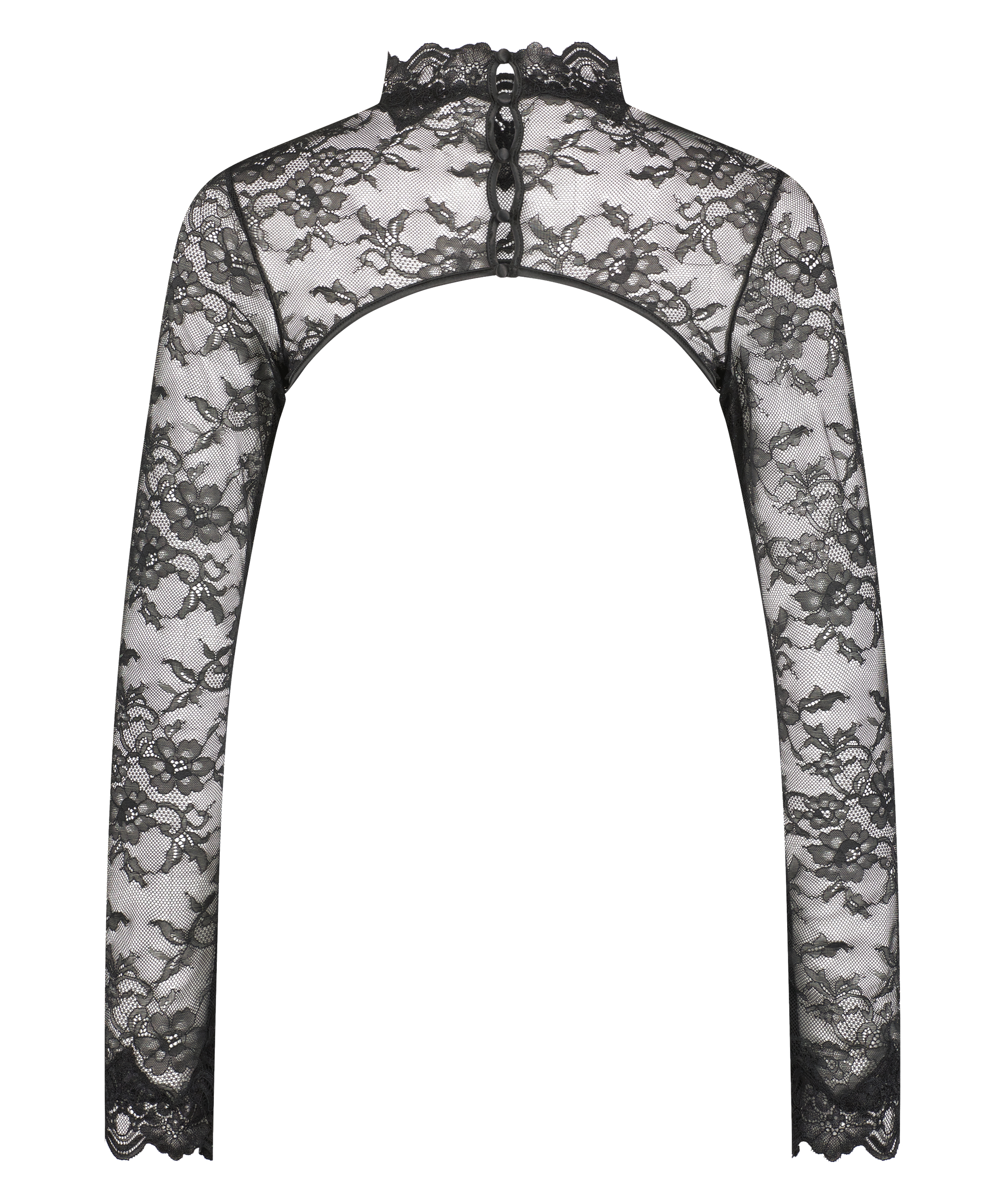 Bolero top Sienna, Zwart, main