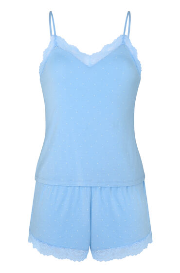 Hunkemöller Pyjama set Nana Blauw, foto 3