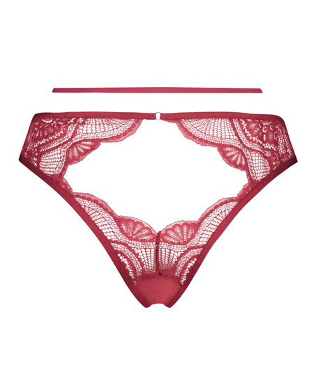 Private Slip br&eacute;silien Lyra, Rouge