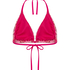 Triangel bikinitop Cali, Roze