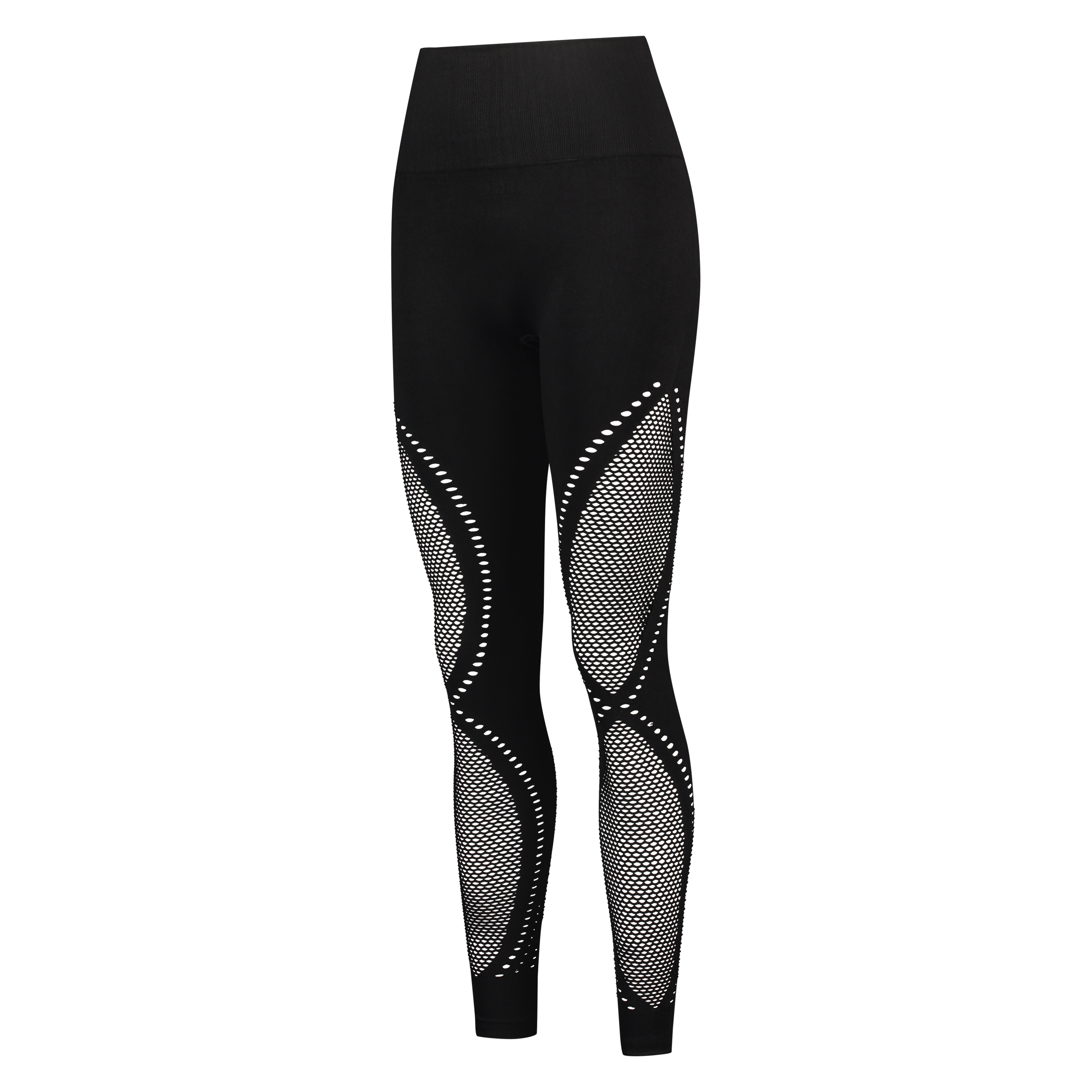 HKMX High waist naadloze sportlegging Comfort, Zwart, main