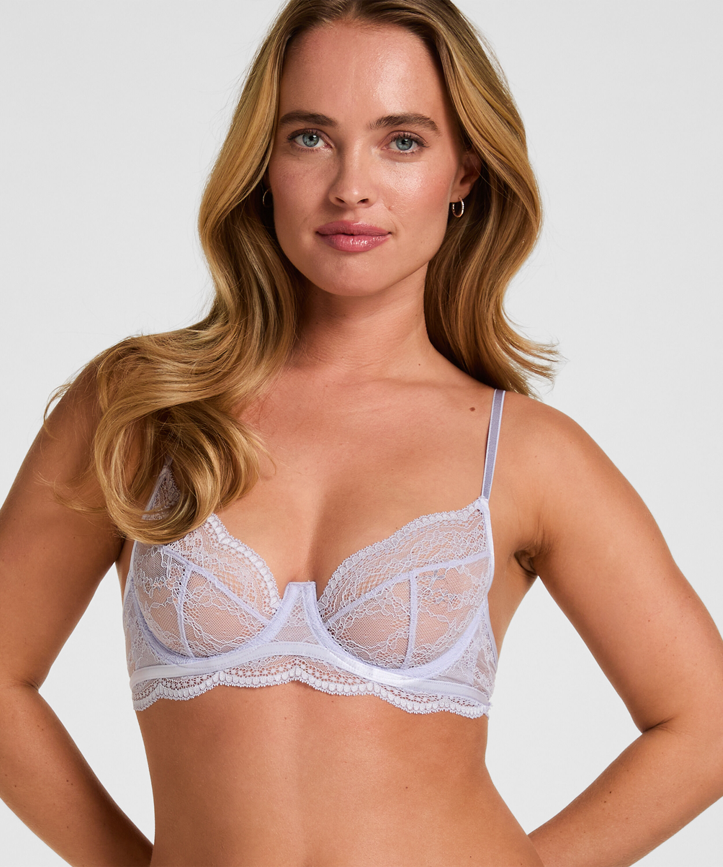 Soutien-gorge non-rembourré à armatures Isabelle, Pourpre