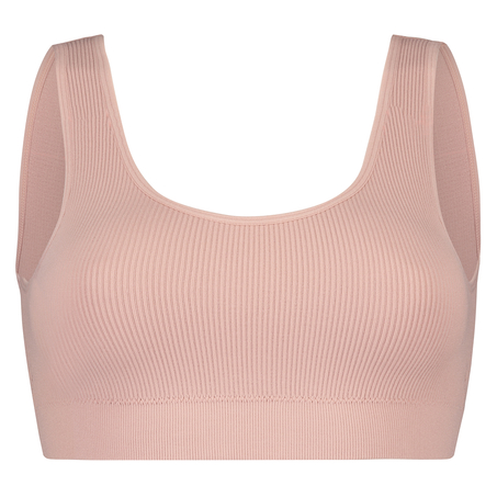 Naadloze bralette, Roze