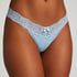 String extra bas Madison, Bleu