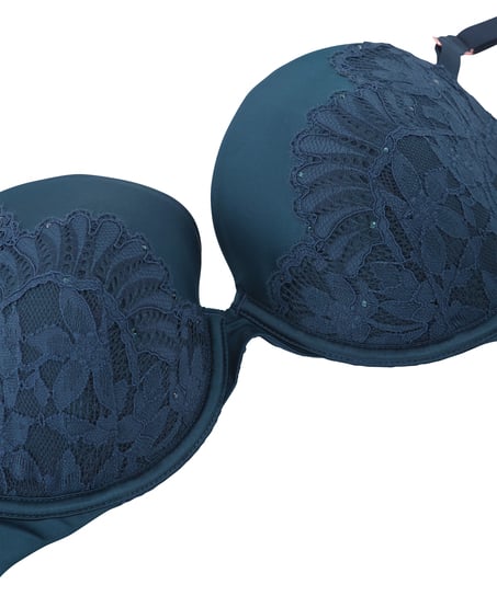 Soutien-gorge rembourré à armatures Josien, Bleu