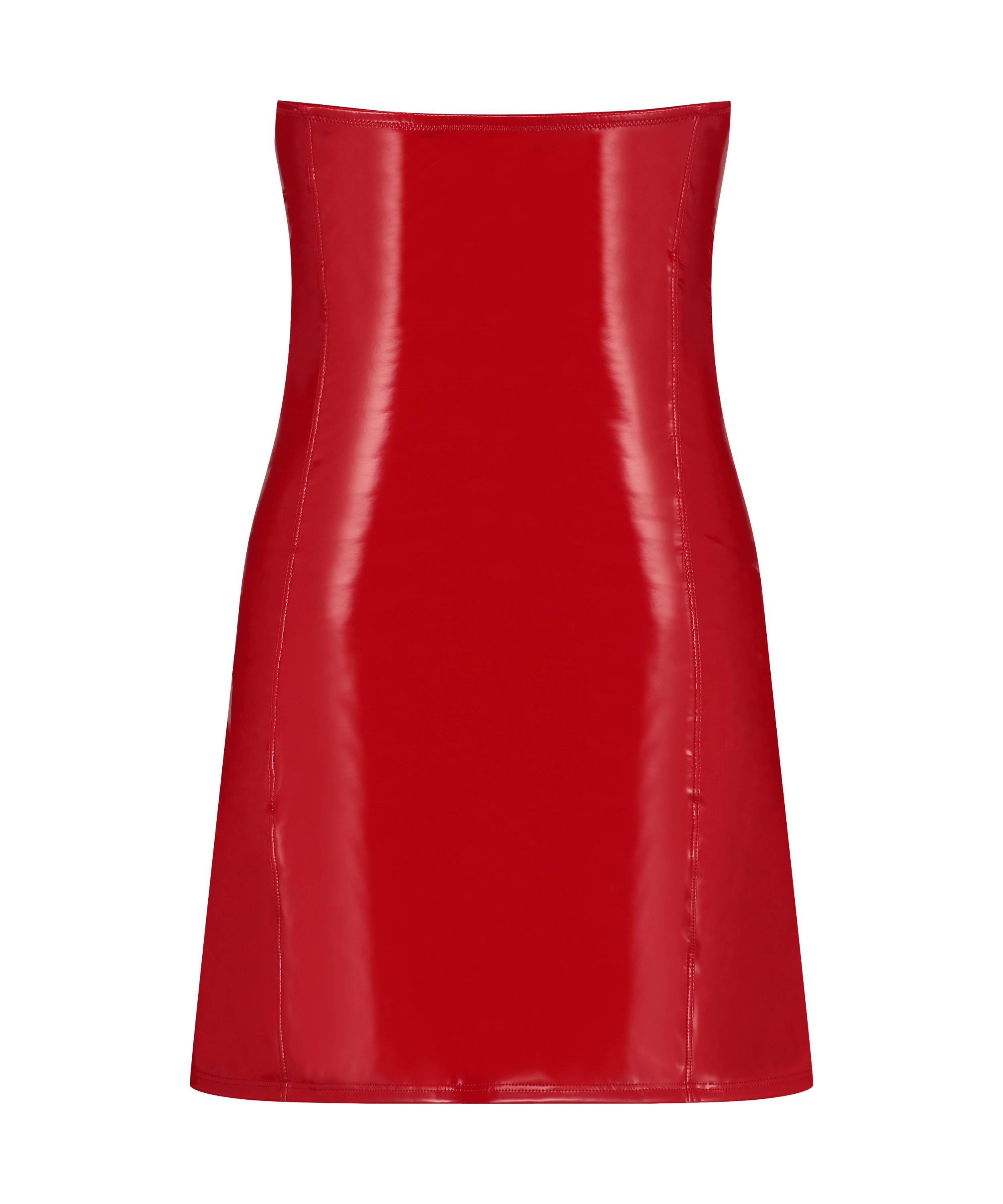 Slipdress met beugel, Rood, main